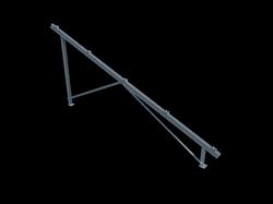 tough trac solar panel mounting & racking, ballast, ground arrays