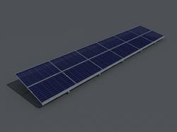 tough trac solar panel mounting & racking, ballast, ground arrays