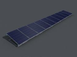 tough trac solar panel mounting & racking, ballast, ground arrays