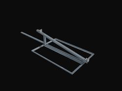 tough trac solar panel mounting & racking, ballast, ground arrays