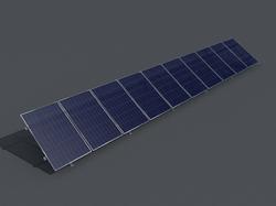 tough trac solar panel mounting & racking, ballast, ground arrays